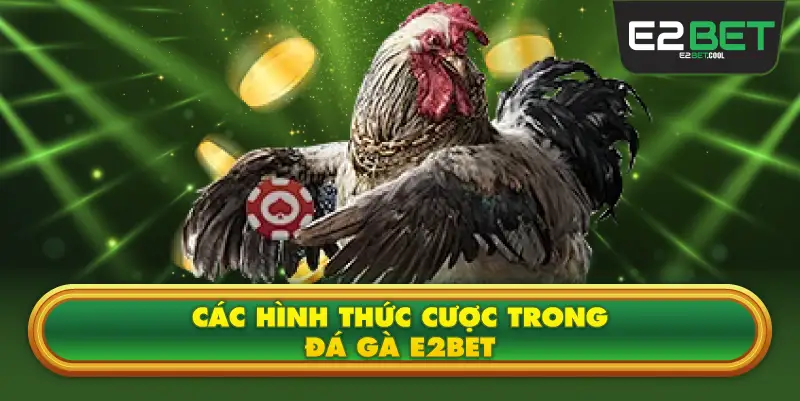 Các Hình Thức Cược Trong Đá Gà E2BET